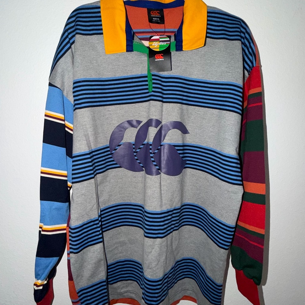 Canterbury Colorful Striped Rugby Shirt